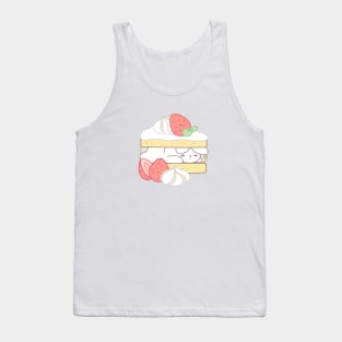 Cute Rabbit Sweet Dreams Inside Bunnyberry Shortcake Tank Top